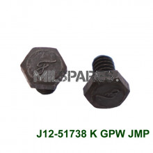 Wheel cylinder bolt set